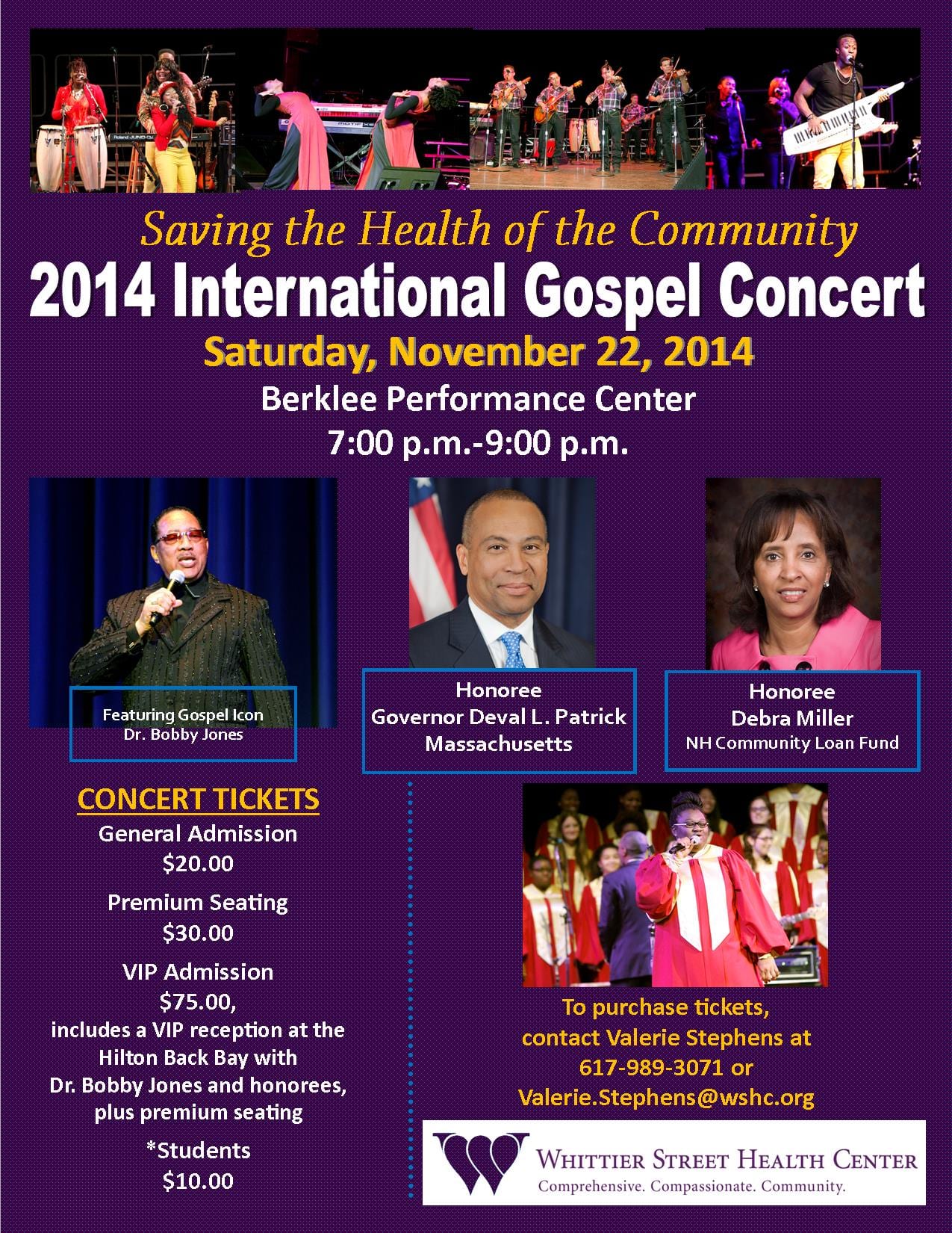 2014 Gospel Concert: Saving the Health of the Community