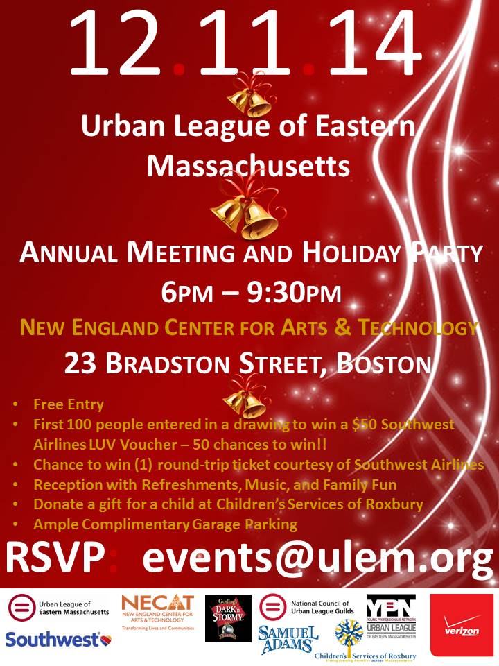 Urban League Annual Meeting and Holiday Party