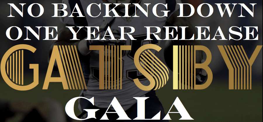 No Backing Down One-Year Release Gatsby Gala Hosted By Super Bowl Champion Jonas Gray