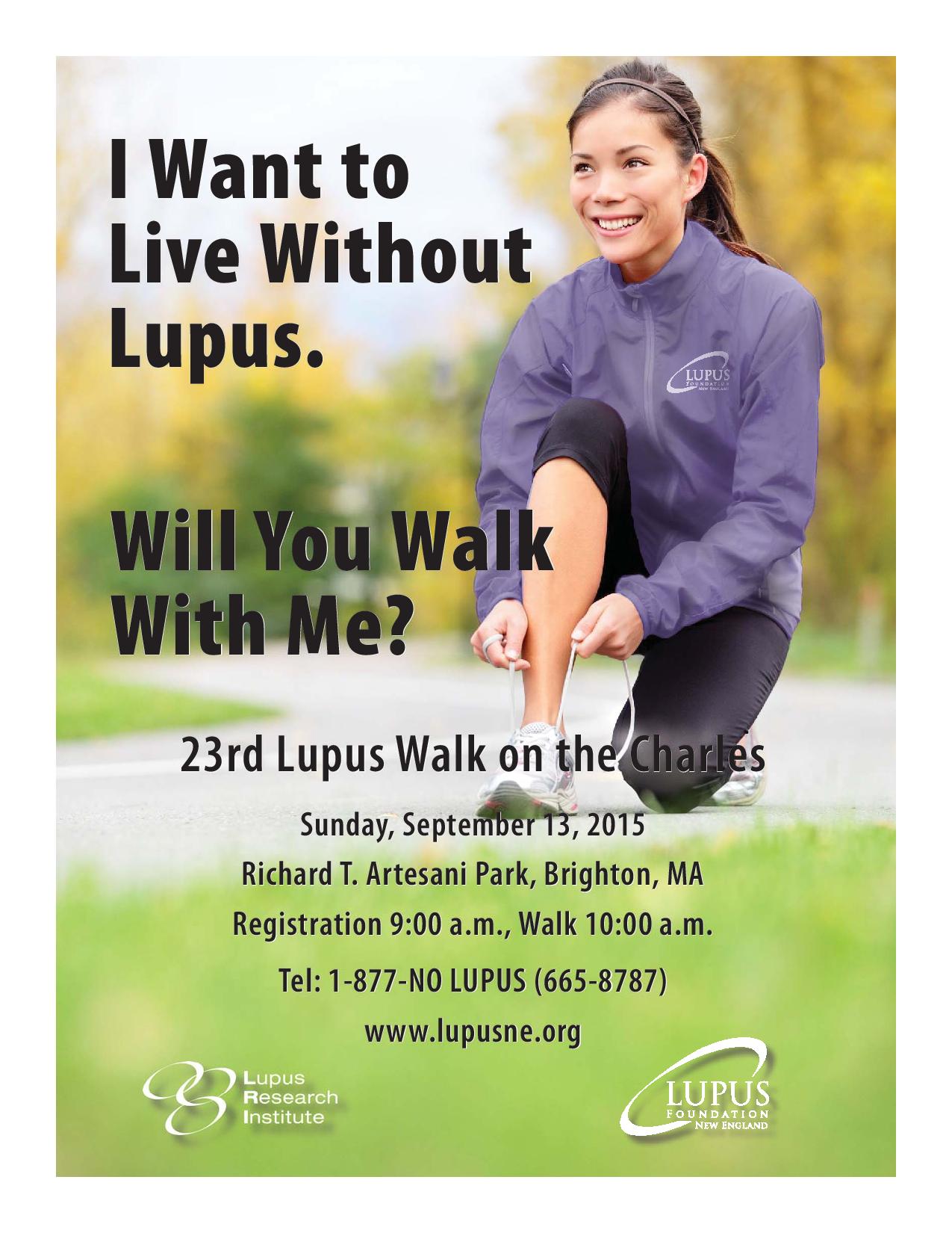 23rd Annual Lupus Walk on the Charles Boston Charity EventsBoston