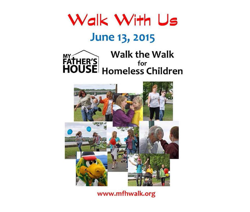 Walk the Walk for Homeless Children Saturday June 13th