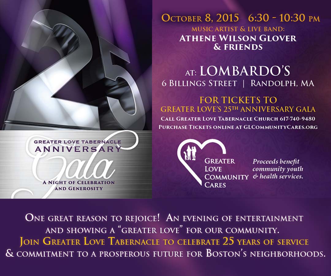 Greater Love's 25th Anniversary Gala