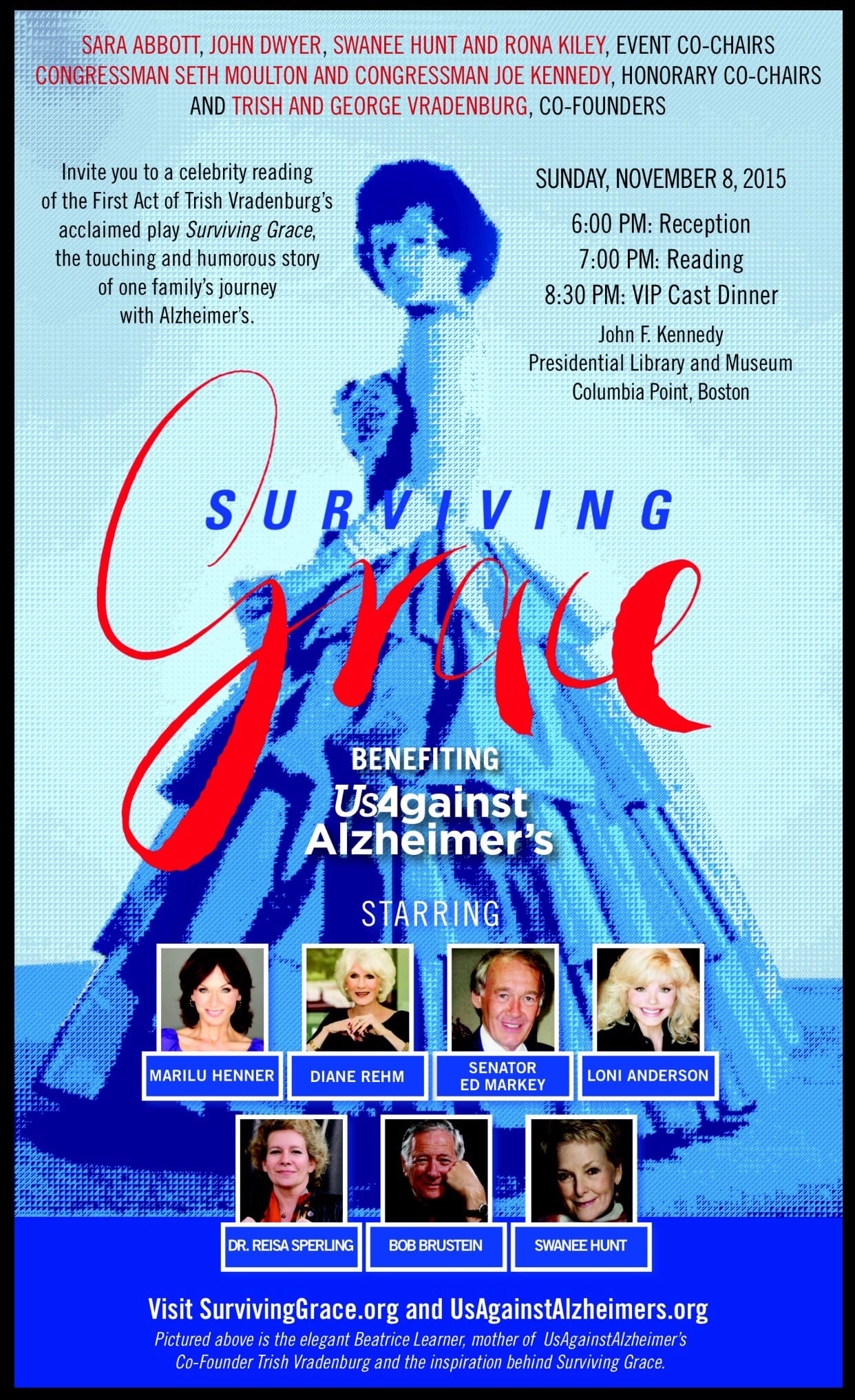 Celebrity Reading of Surviving Grace