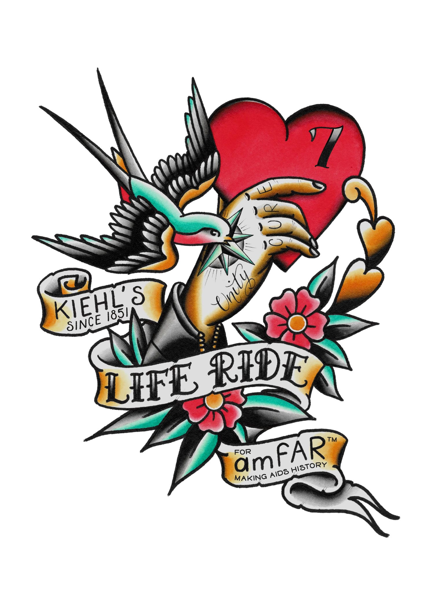 7th Annual Kiehl’s LifeRide for amfAR Stops in Boston