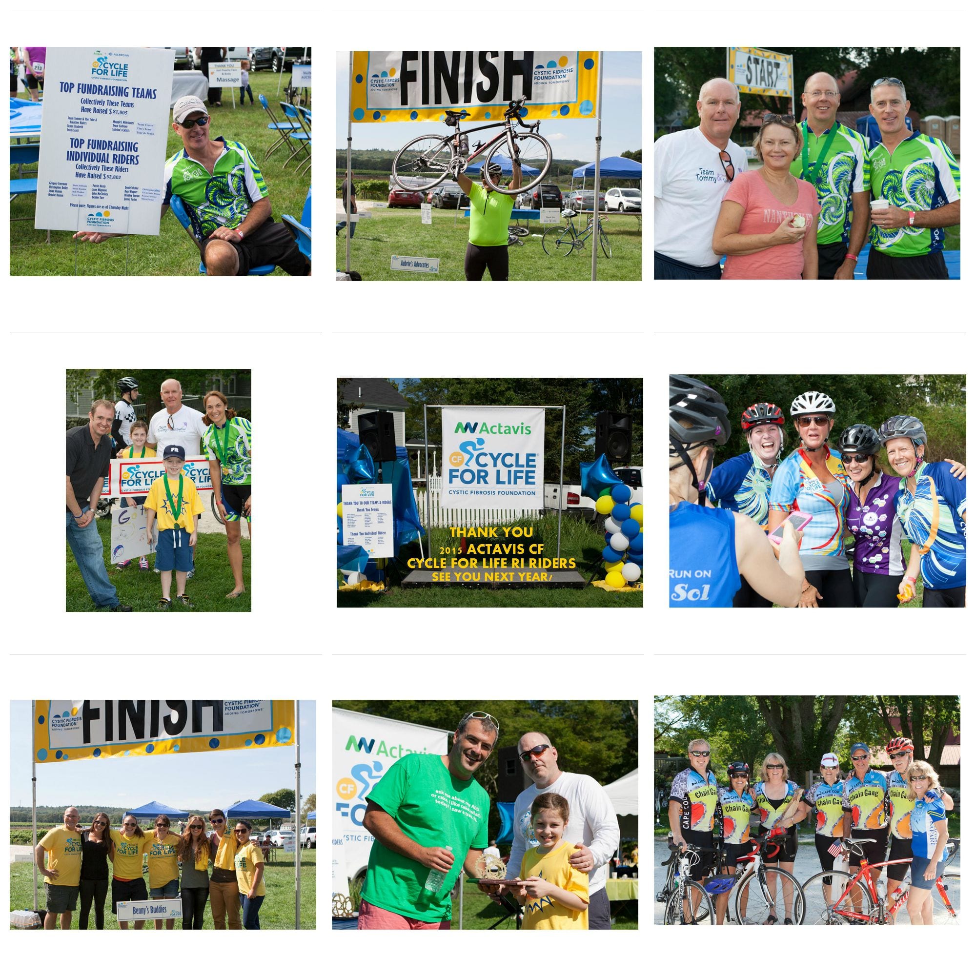 Cystic Fibrosis Cycle for Life RI Ride