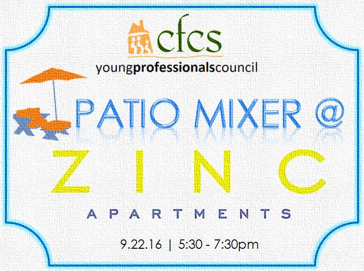 Young Professionals Patio Mixer at ZINC Apartments