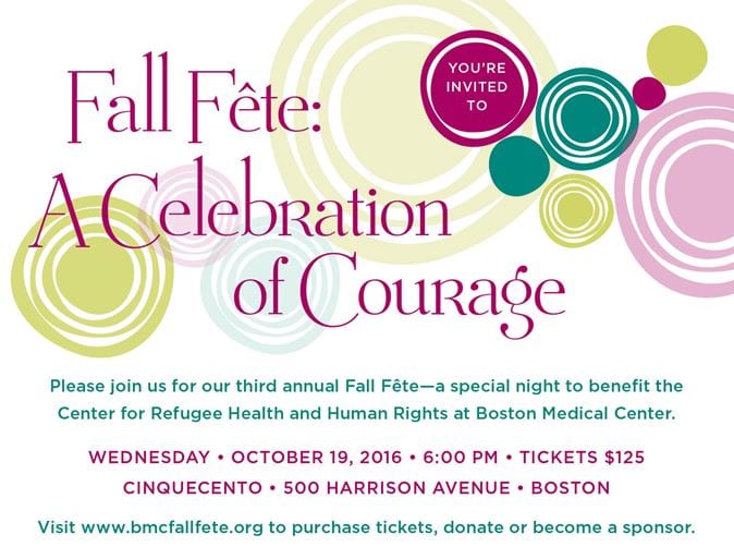 Boston Medical Center's Fall Fete