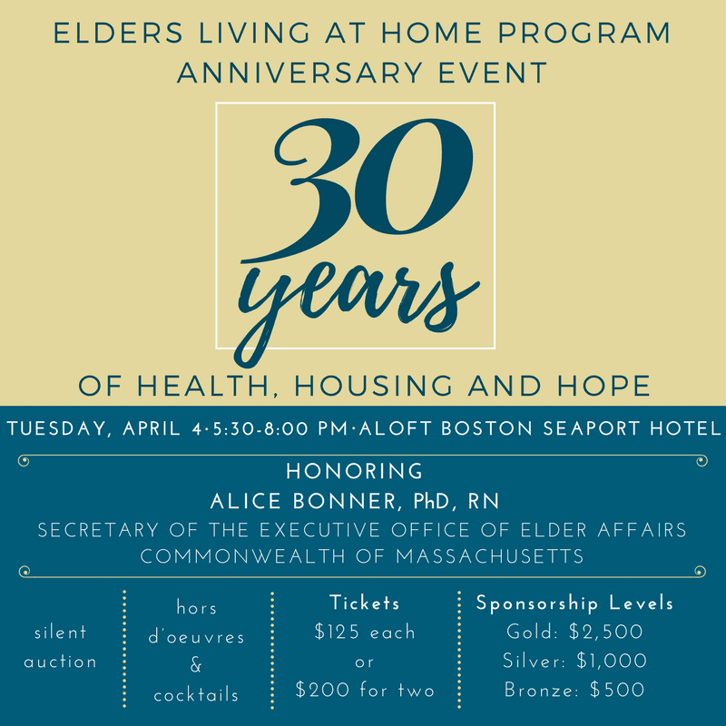 Boston Medical Center's Elders Living at Home Program 30th Anniversary