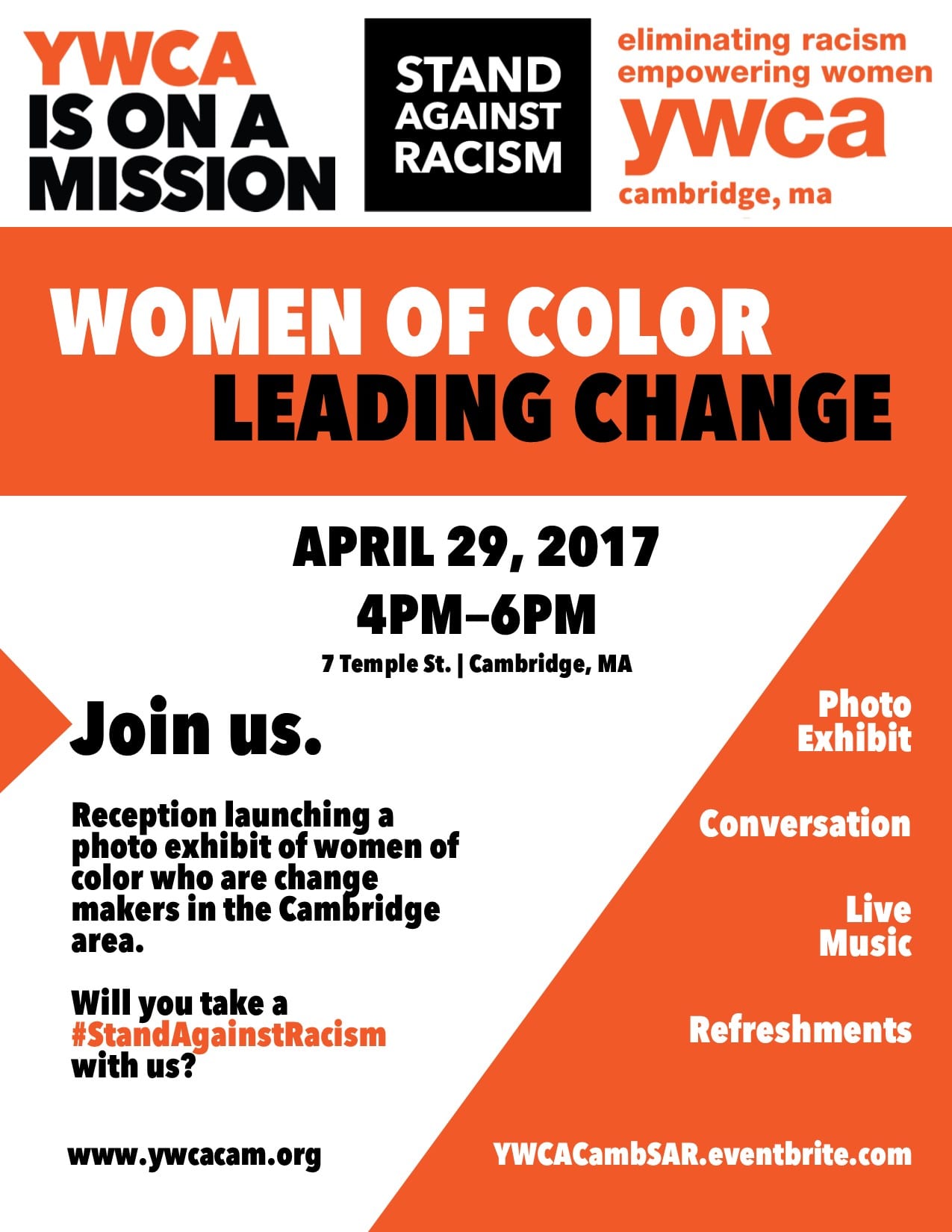 Stand Against Racism: Women of Color Leading Change