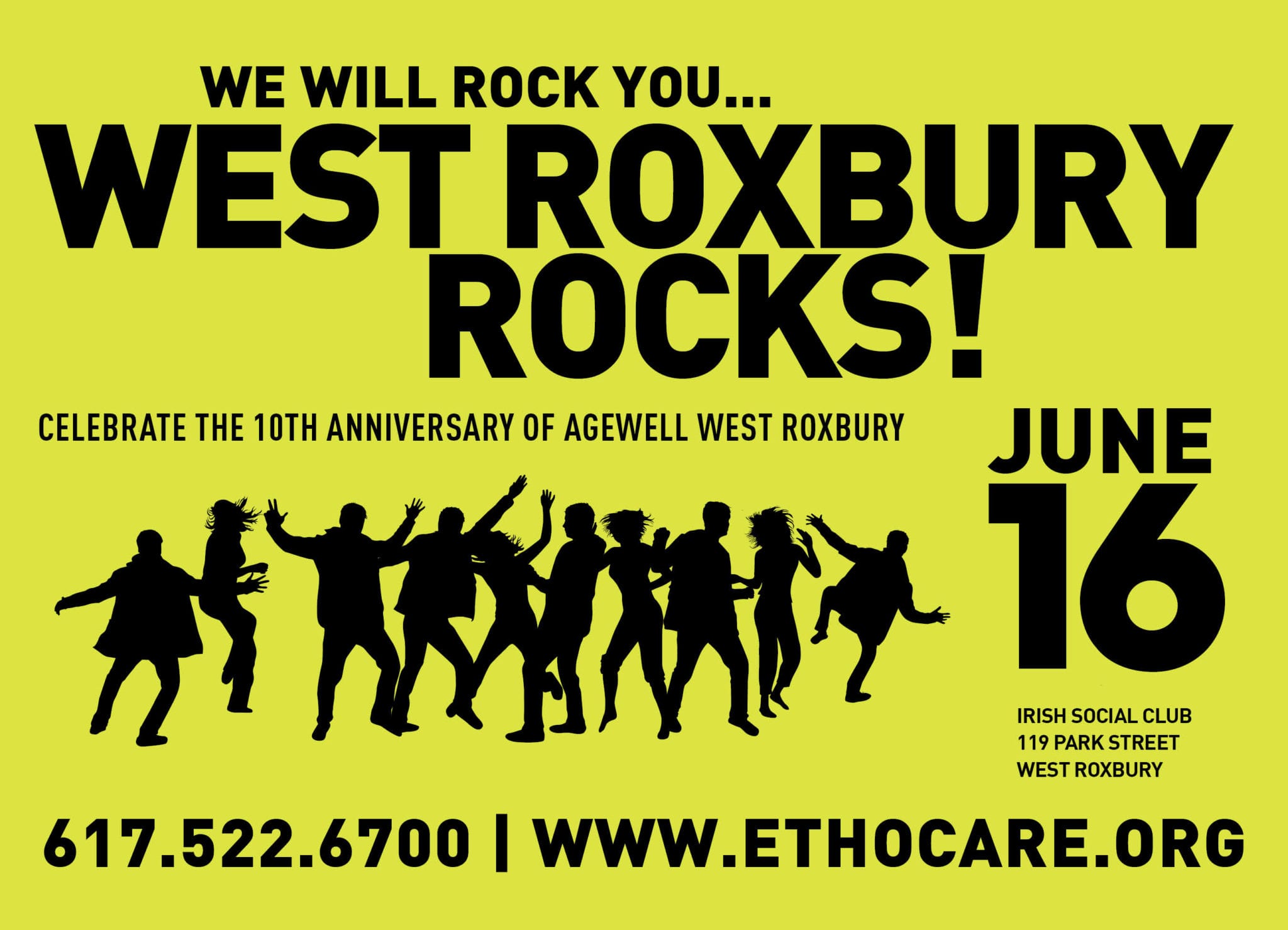 West Roxbury Rocks 2017: Celebrating the 10th Anniversary of the AgeWell Program