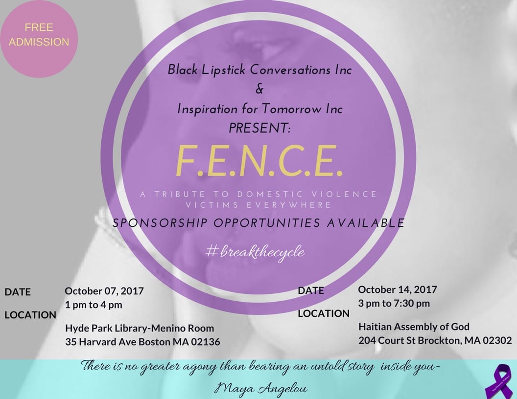 F.E.N.C.E. - A Domestic Violence Awareness Event