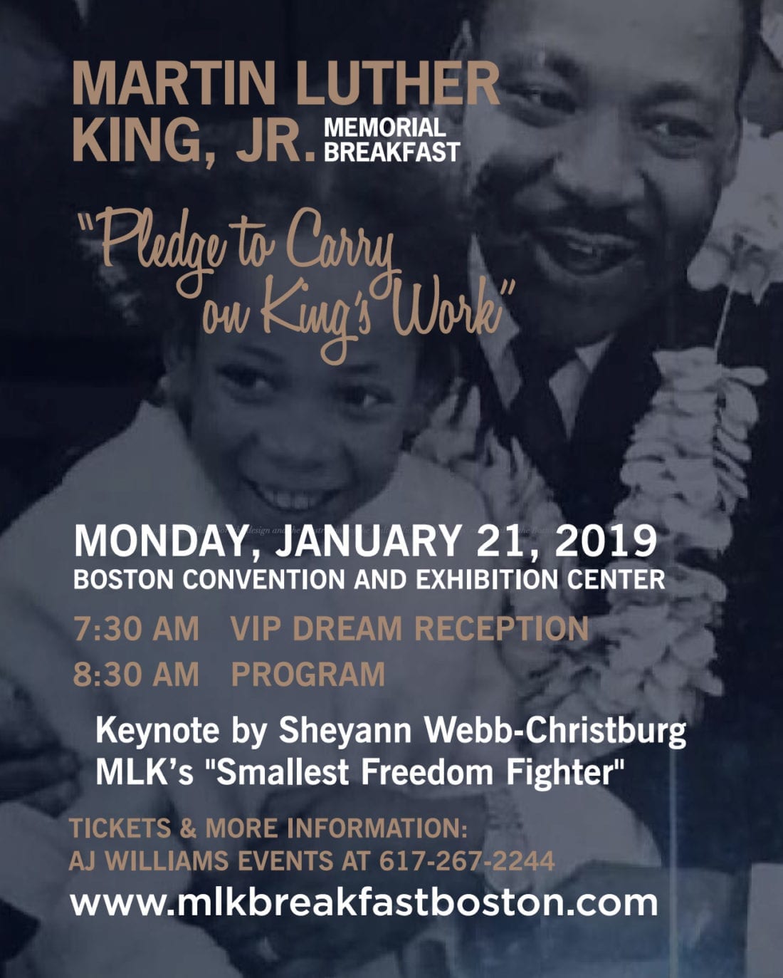 Martin Luther King, Jr. Memorial Breakfast Boston Charity EventsBoston Charity Events