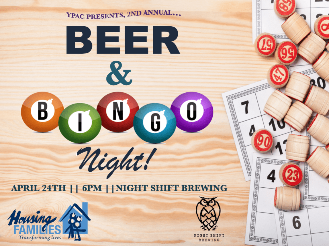 Housing Families' 2nd Annual Beer & Bingo Night