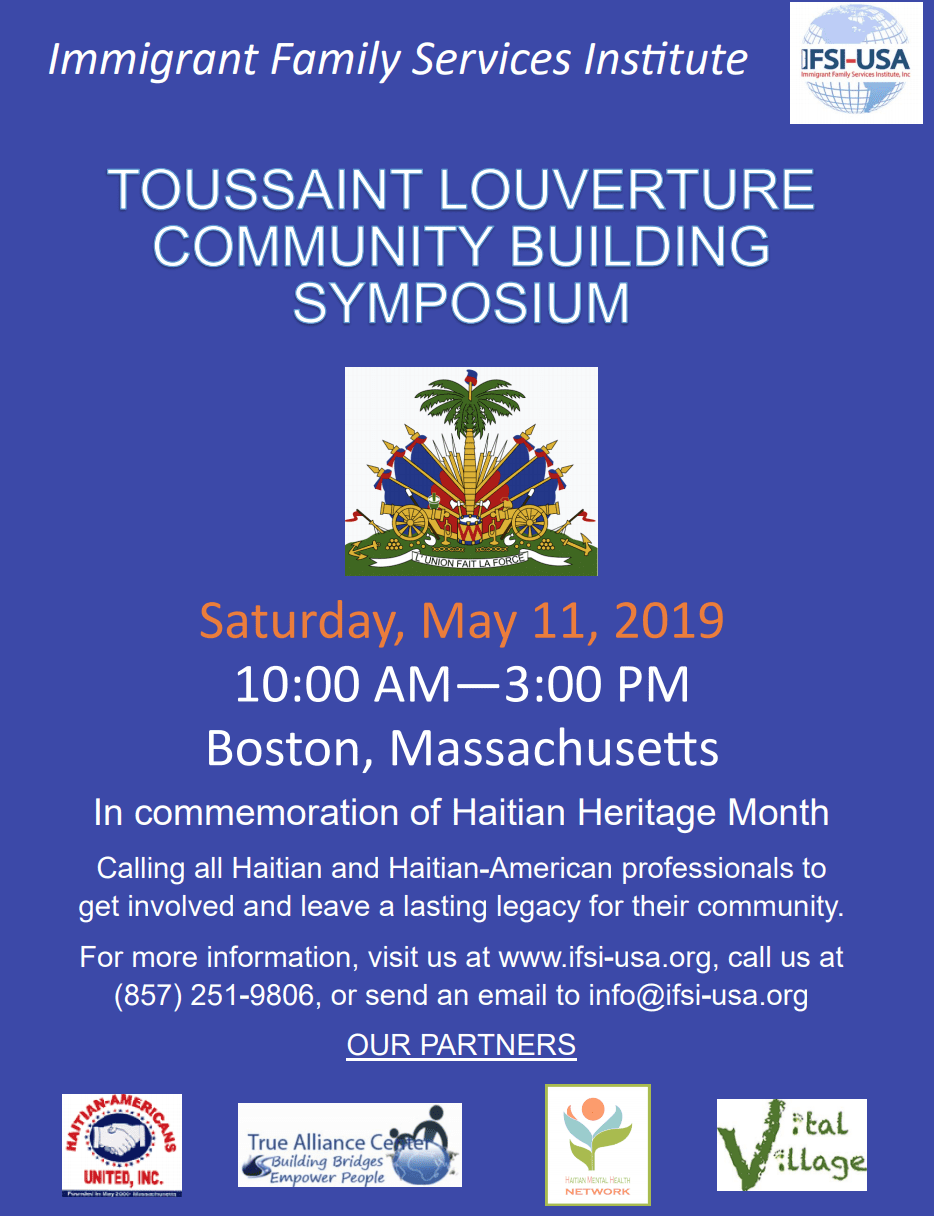 Toussaint Louverture Community Building Symposium