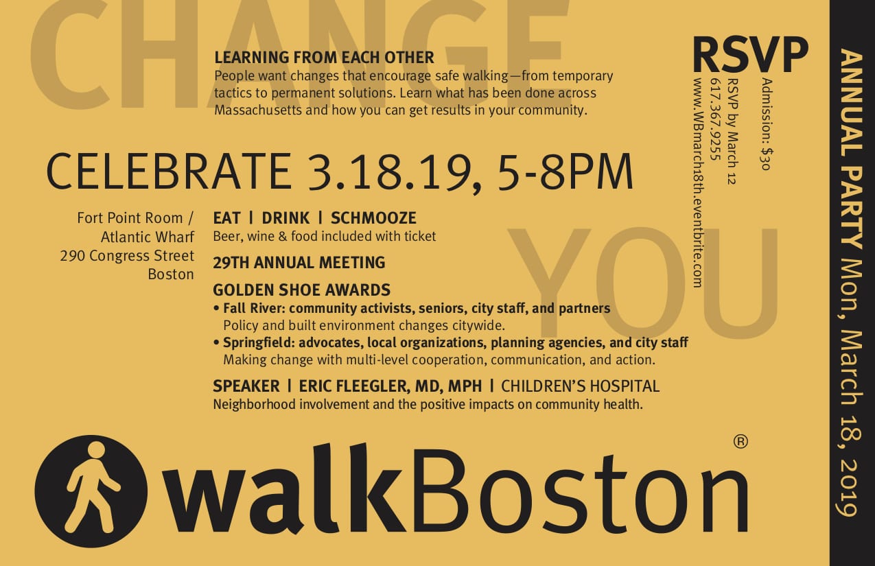 WalkBoston's Annual Celebration 2019