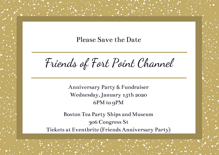 Friends of Fort Point Channel Anniversary Party