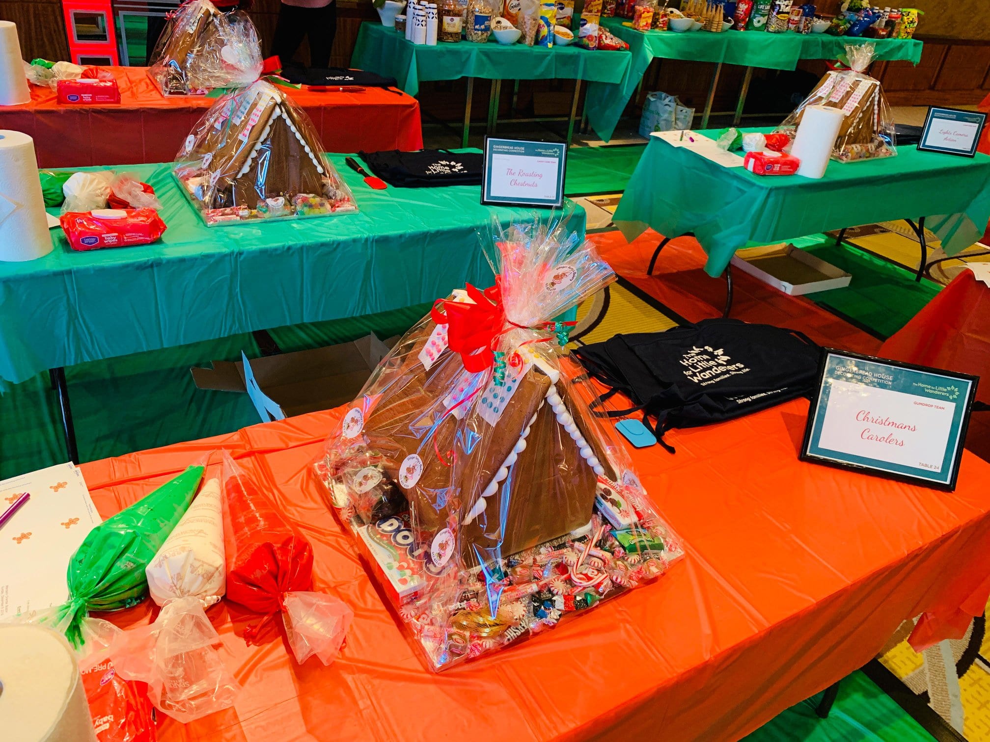 The Home for Little Wanderers annual Gingerbread House Decorating Competition