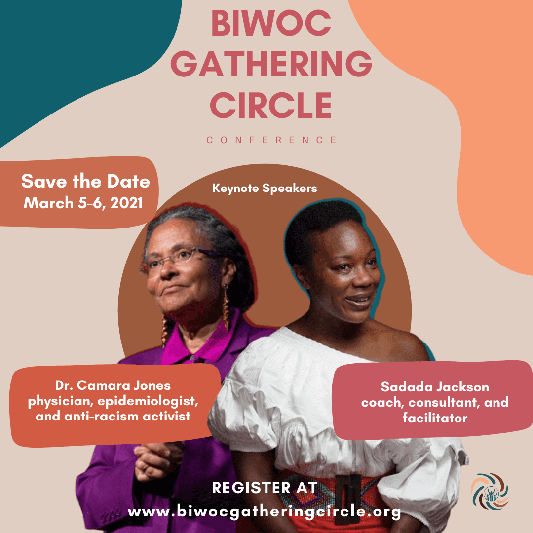 BIWOC (Black, Indigenous, Womxn of Color) Gathering Circle: Health, Healing and Hope