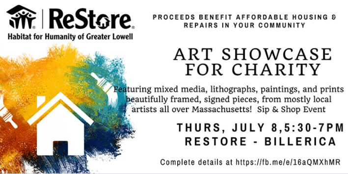 Habitat ReStore Art Showcase for Charity