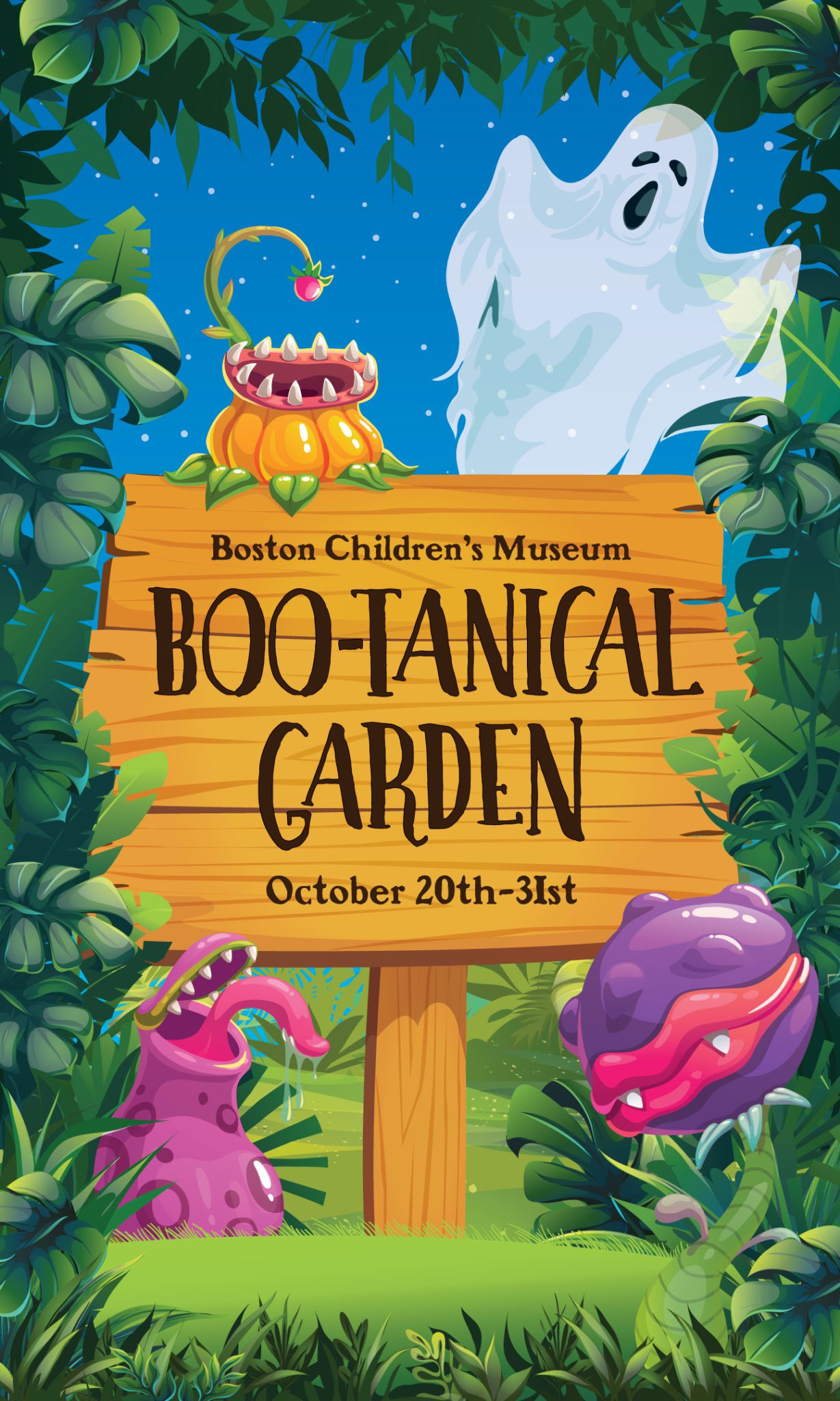 Boo-Tanical Garden at Boston Children's Museum