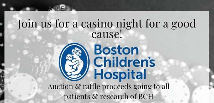 Casino Night Charity Fundraiser Benefiting Boston Children's Hospital