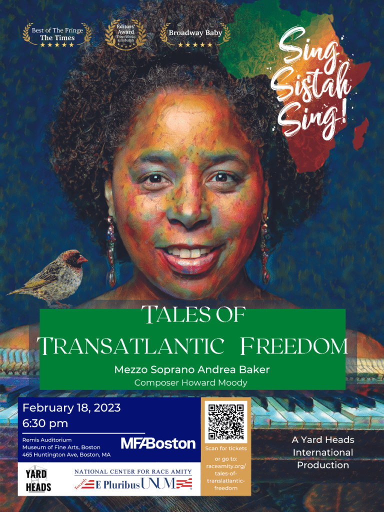 Sing Sistah Sing! Tales of Transatlantic Freedom Boston Charity