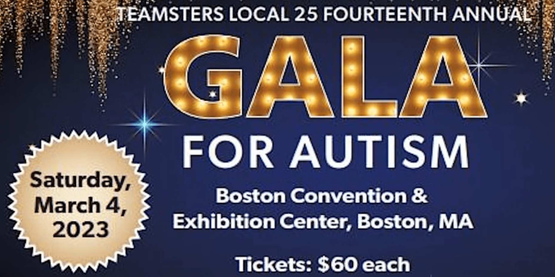 Teamsters Local 25 14th Annual Autism Gala